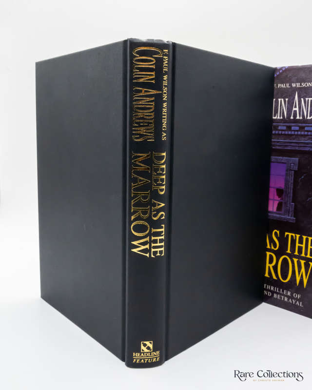 Deep As the Marrow by Colin Andrews (Aka F. Paul Wilson) - signed