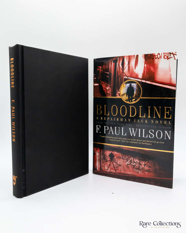 Bloodline (A Repairman Jack Novel) by Paul F. Wilson - signed