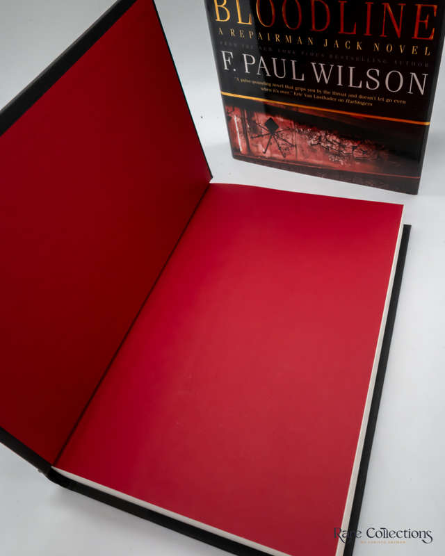 Bloodline (A Repairman Jack Novel) by Paul F. Wilson - signed