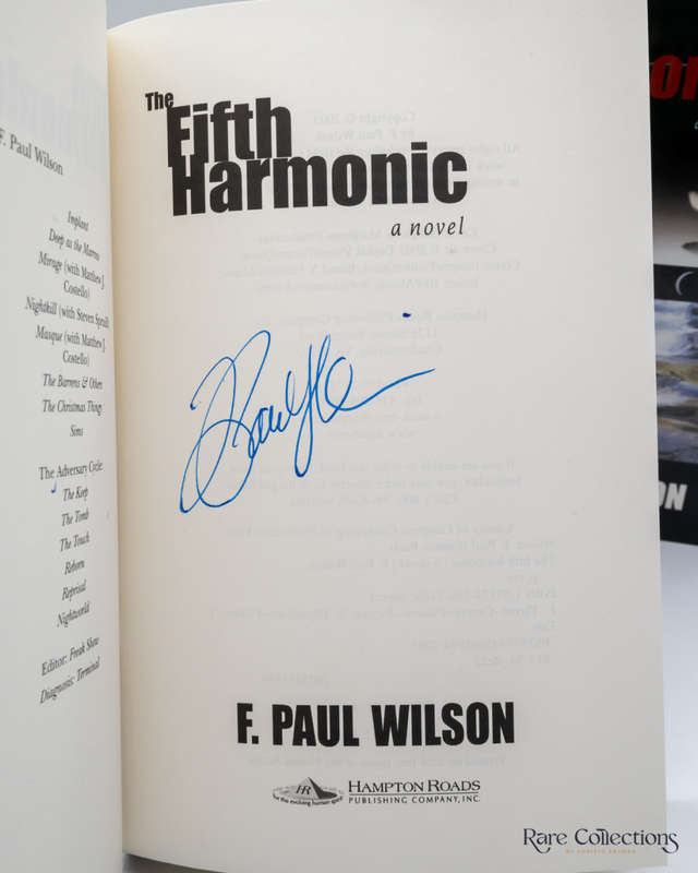 The Fifth Harmonic by F. Paul Wilson - signed