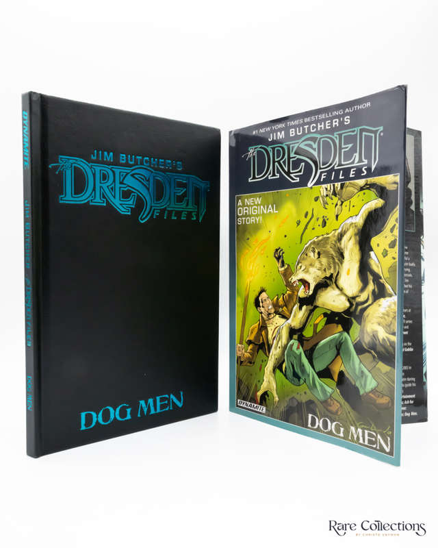 Jim Butcher`s the Dresden Files: Dog Men by Jim Butcher - signed