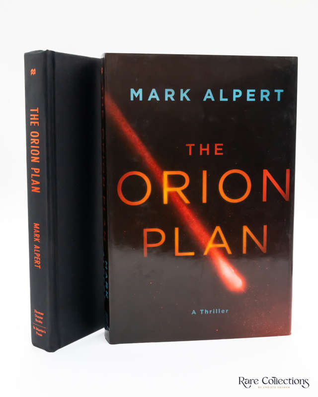 The Orion Plan by Mark Alpert - signed
