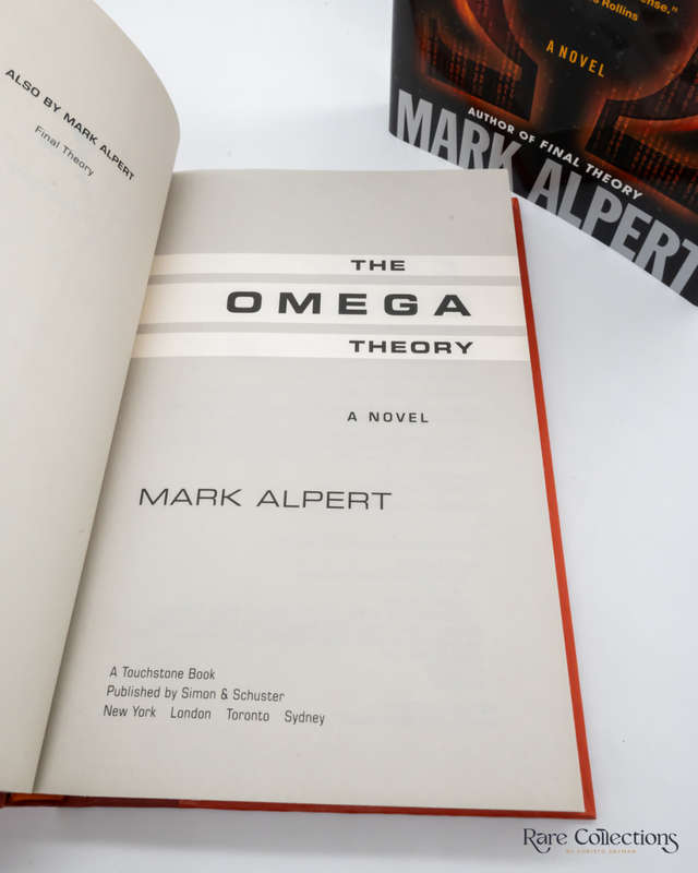 The Omega Theory by Mark Alpert - signed