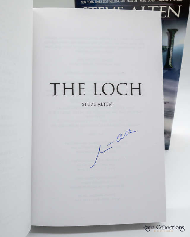 The Loch by Steve Alten - signed