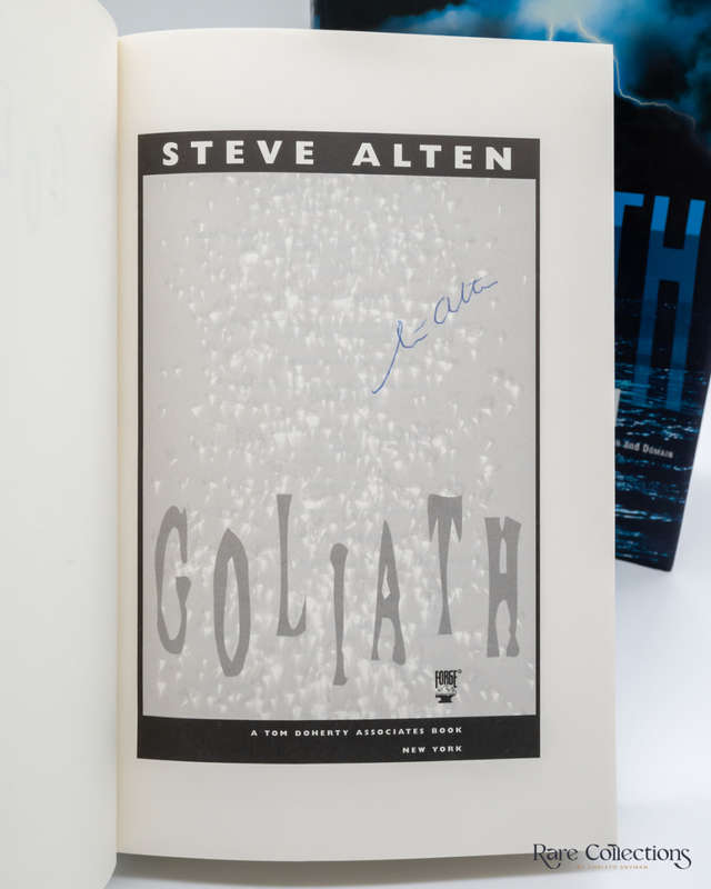 Goliath by Steve Alten - signed