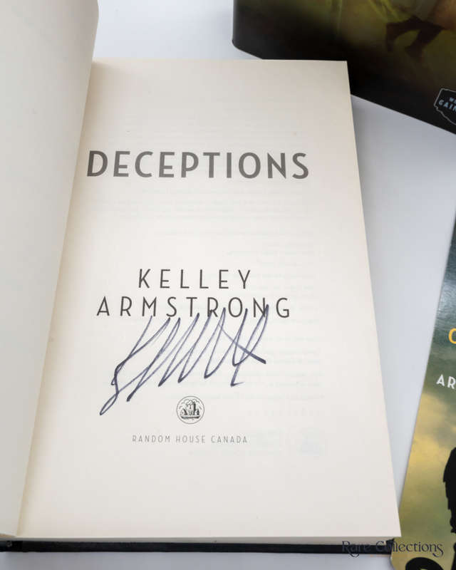 Deceptions by Kelley Armstrong (Signed Copy)