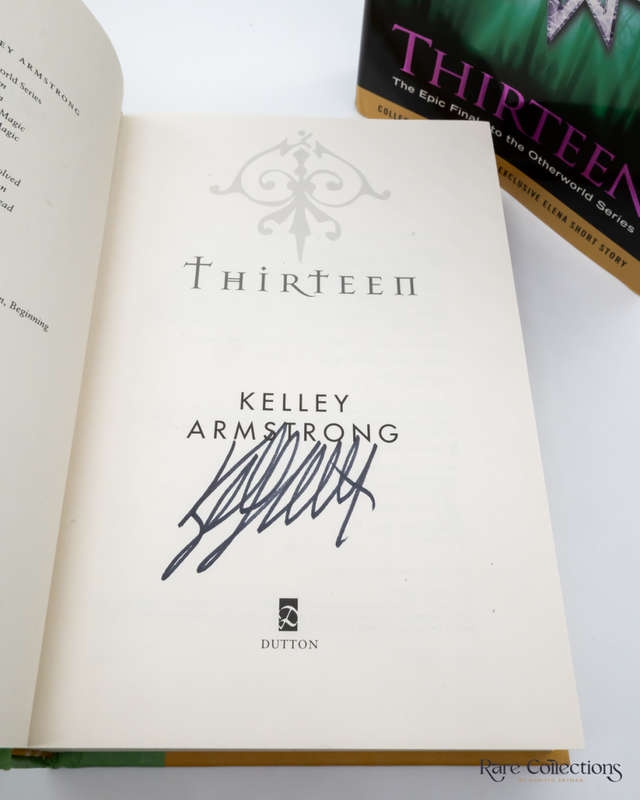 Thirteen (The Otherworld #13) by Kelley Armstrong - signed