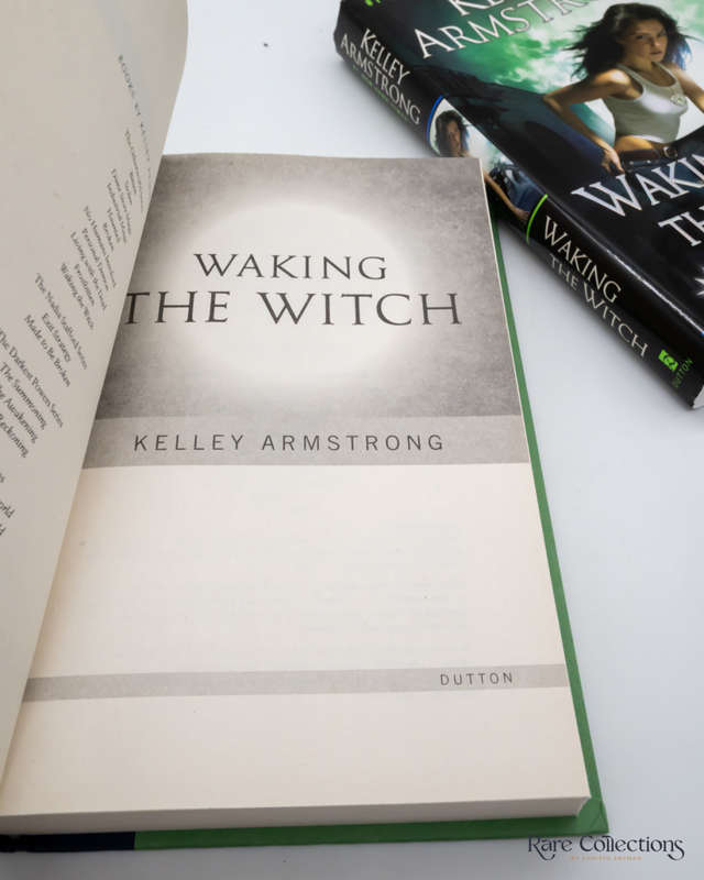 Waking the Witch (#11 Woman of the Otherworld) by Kelley Armstrong - signed