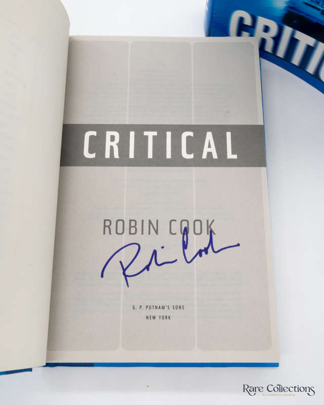 Critical by Robin Cook - Signed Copy
