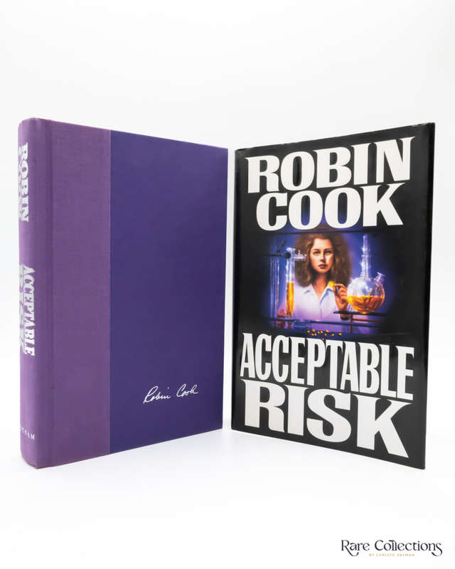 Acceptable Risk by Robin Cook - signed