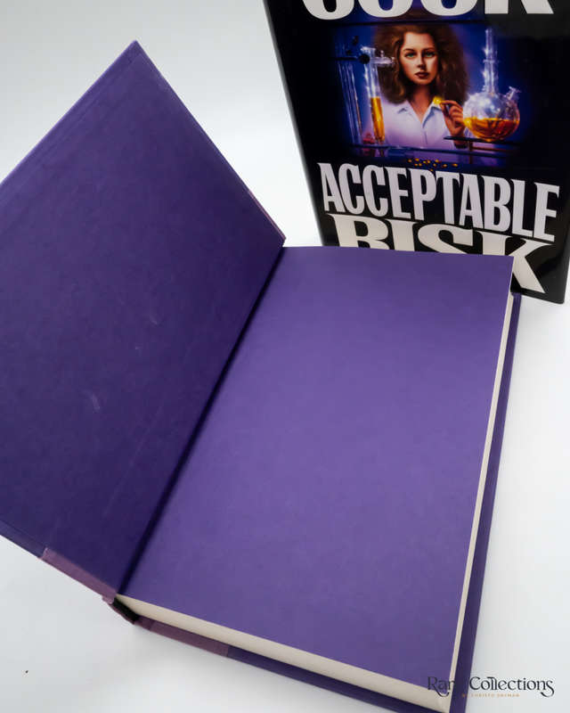 Acceptable Risk by Robin Cook - signed