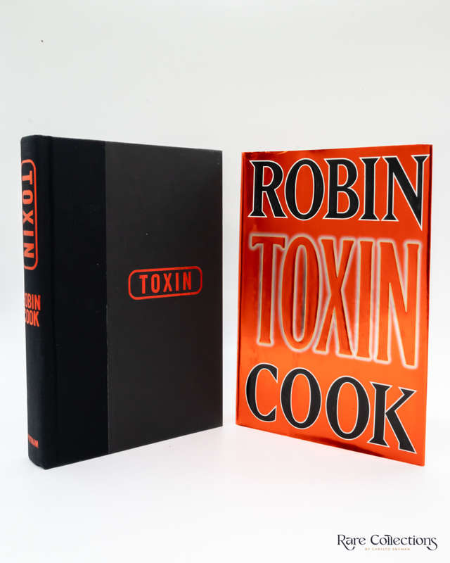 Toxin by Robin Cook - signed