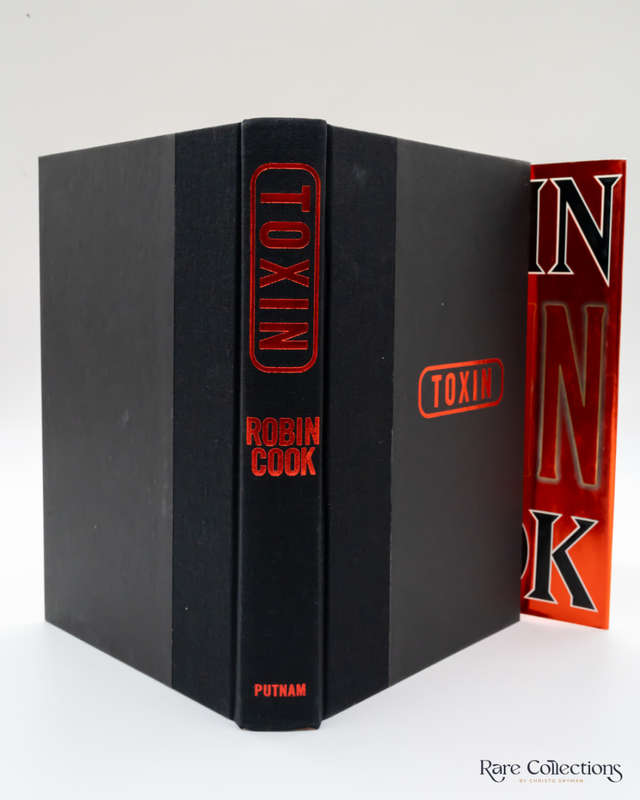 Toxin by Robin Cook - signed