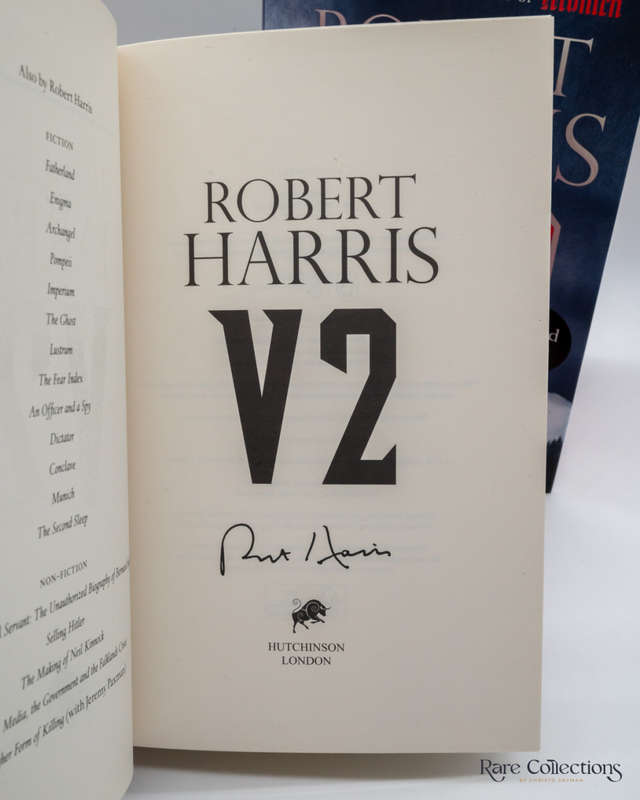 V2 by Robert Harris - signed