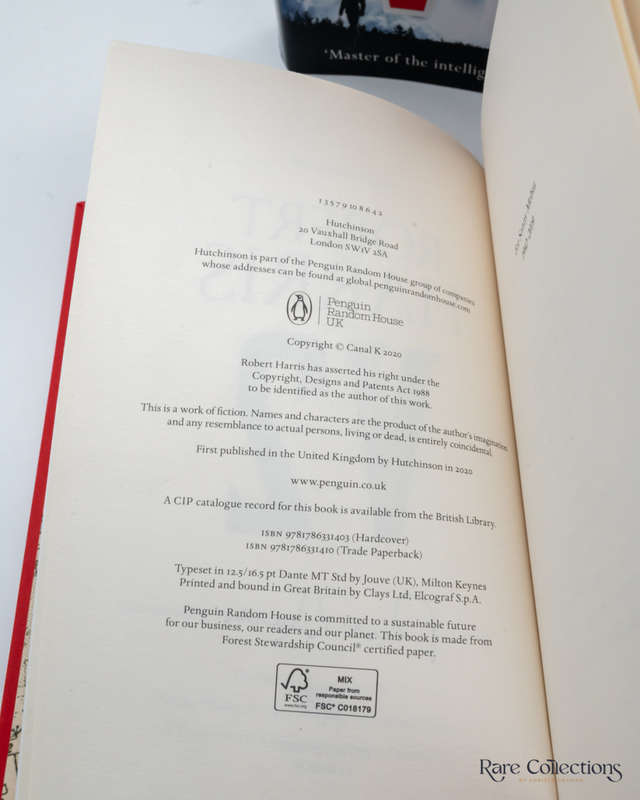 V2 by Robert Harris - signed