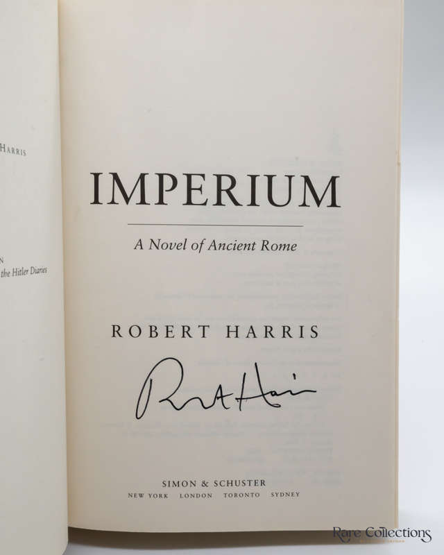 Imperium by Robert Harris - signed