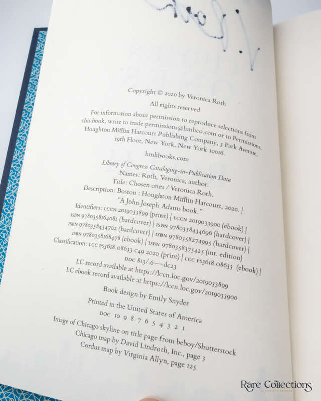 Chosen Ones by Veronica Roth - signed