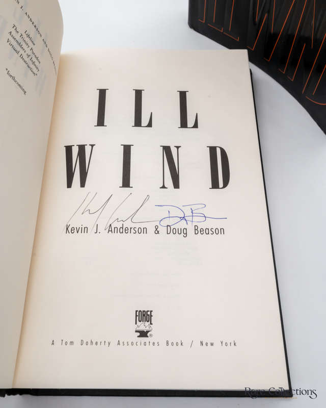 Ill Wind by Kevin J. Anderson and Doug Beason (Double Signed)
