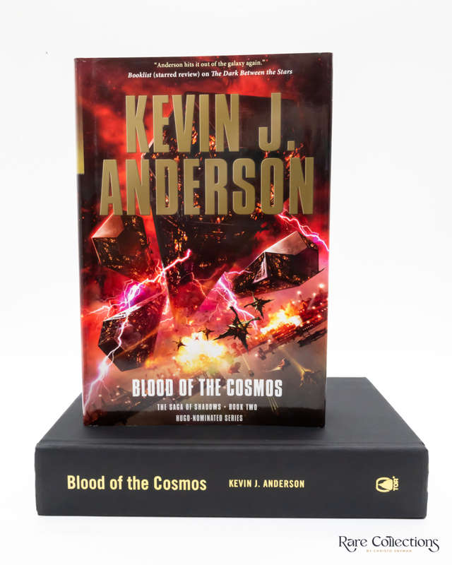 Blood of the Cosmos (#2 the Saga of Shadows) by Kevin J. Anderson - signed