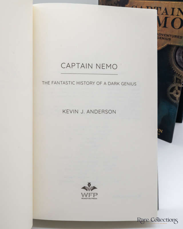 Captain Nemo: the Fantastic Adventures of a Dark Genius by Kevin J. Anderson - signed