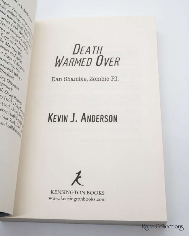 Death Warmed Over by Kevin J. Anderson - signed