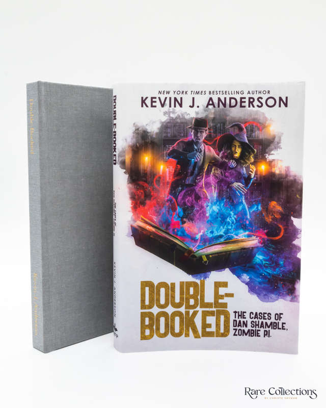 Double-Booked - the Cases of Dan Shamble, Zombie PI by Kevin J. Anderson - signed