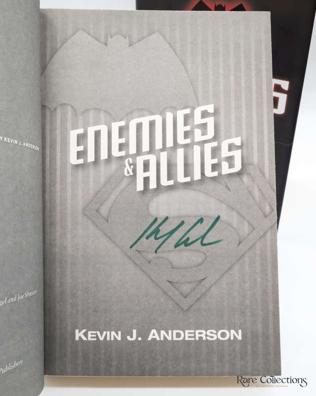 Enemies & Allies by Kevin J. Anderson - signed