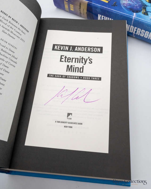 Eternity`s Mind (#3 Saga of the Shadows) by Kevin J. Anderson - signed