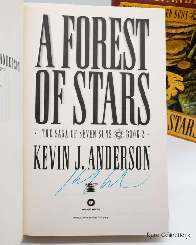 A Forest of Stars (#2 the Saga of Seven Suns) by Kevin J. Anderson - signed