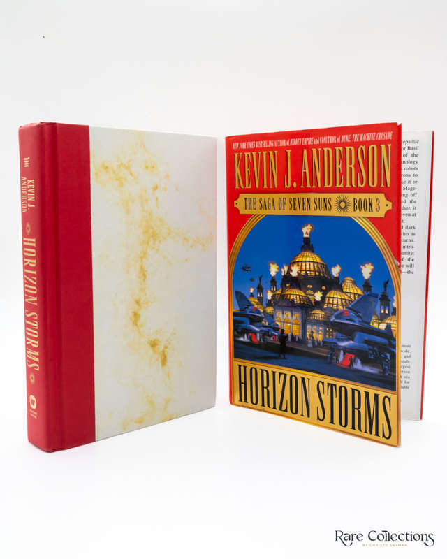 Horizon Storms (#3 the Saga of Seven Suns) by Kevin J. Anderson - signed