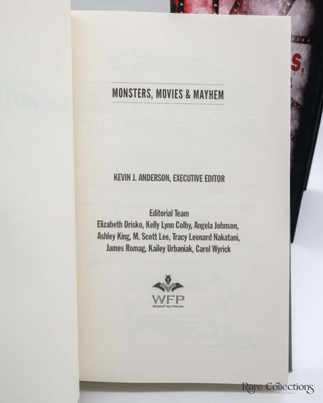 Monsters, Movies & Mayhem by Kevin J. Anderson (editor) - signed
