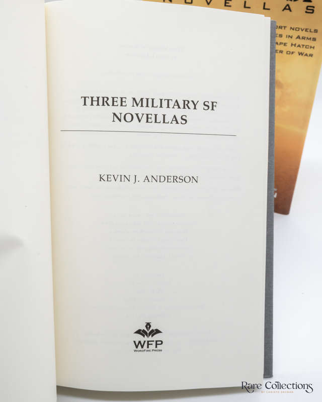 Three Military SF Novellas by Kevin J. Anderson - signed