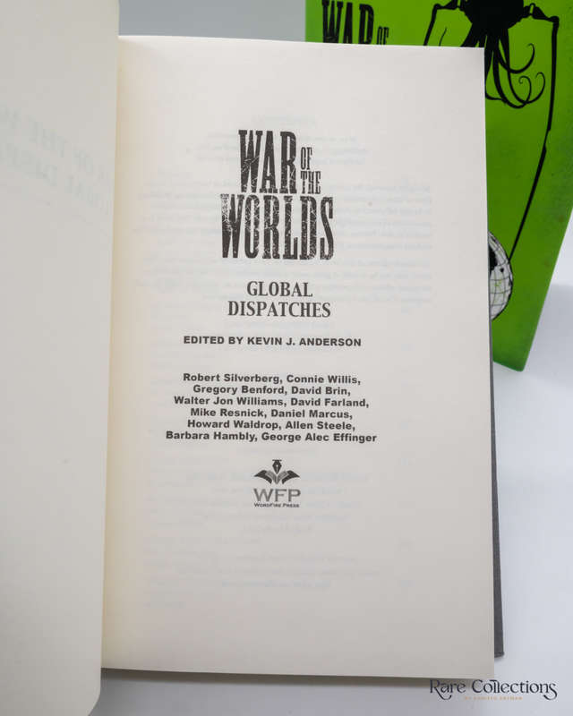 War of the Worlds: Global Dispatches by Kevin J. Anderson (editor) - signed