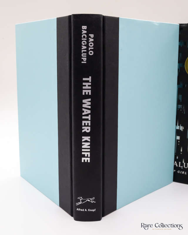 The Water Knife by Paolo Bacigalupi - signed