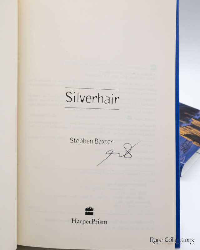 Silverhair by Stephen Baxter - signed