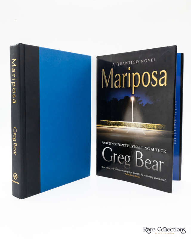 Mariposa (#2 Quantico) by Greg Bear - signed