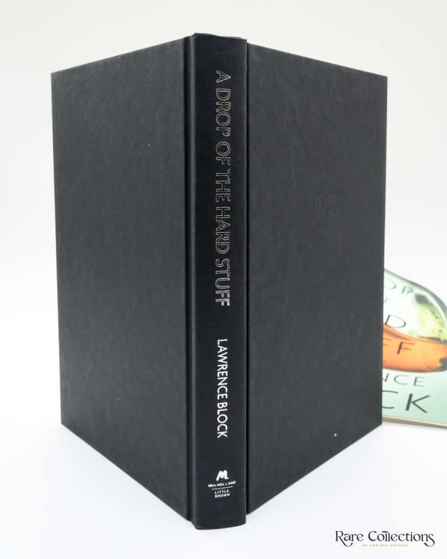 A Drop of the Hard Stuff by Lawrence Block - signed