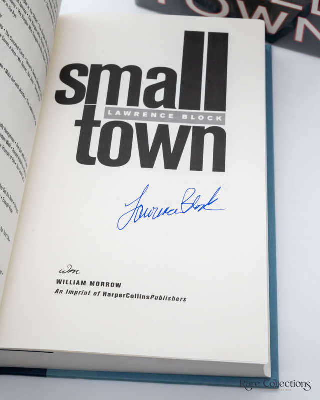 Small Town by Lawrence Block - signed