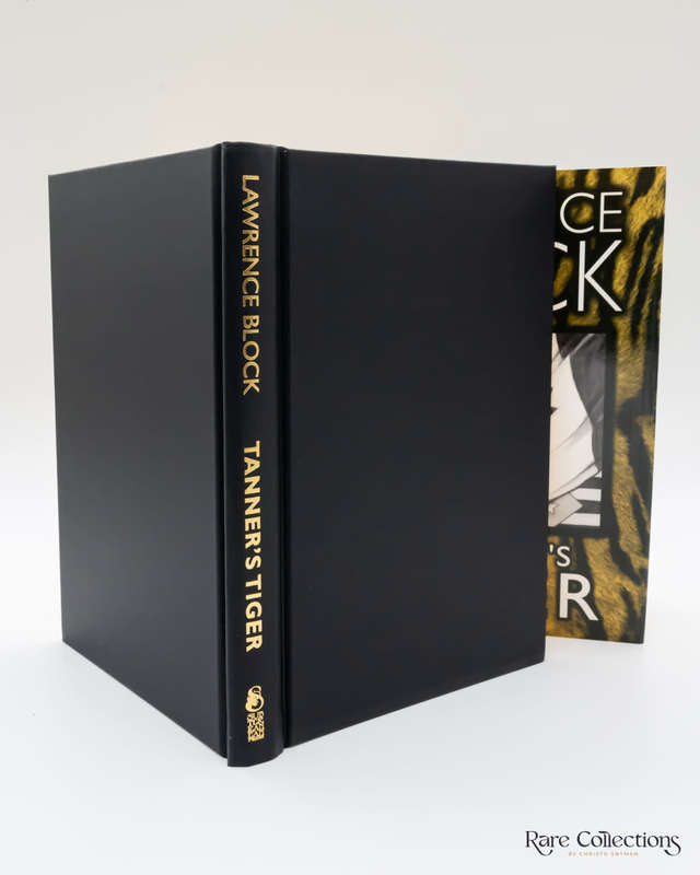 Tanner`s Tiger (Signed Trade Edition) by Lawrence Block - signed