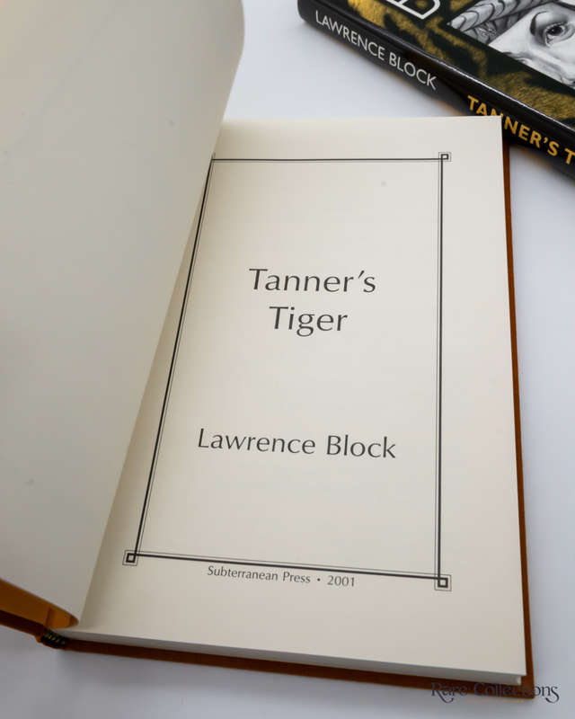 Tanner`s Tiger (Signed Numbered Edition) by Lawrence Block