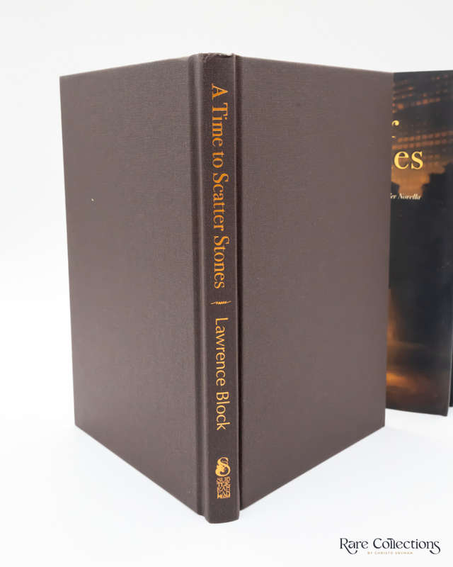 A Time to Scatter Stones - a Matthew Scudder Novella by Lawrence Block - signed