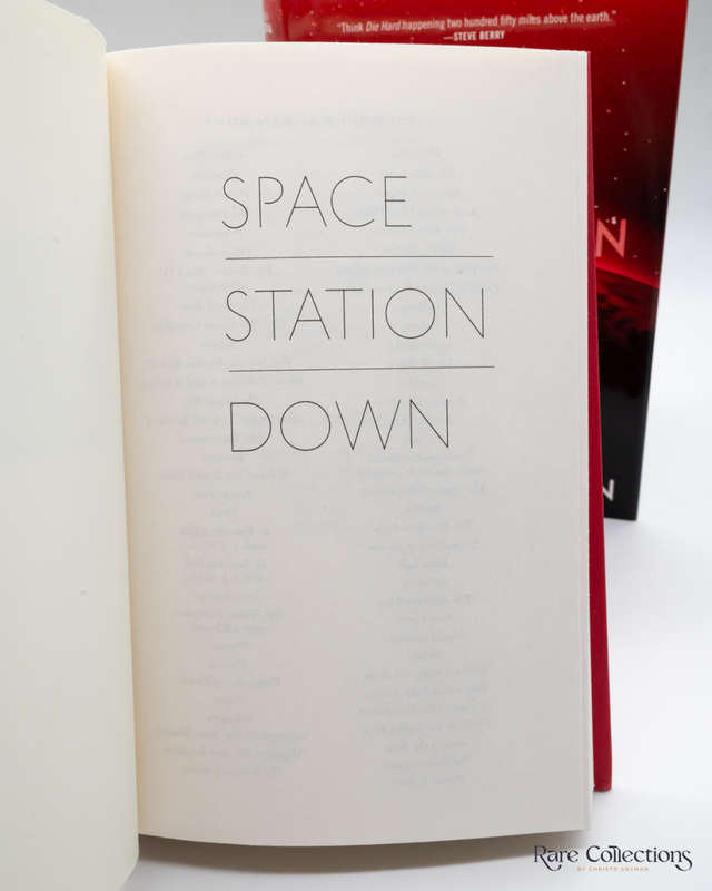 Space Station Down by Ben Bova and Doug Beason - signed