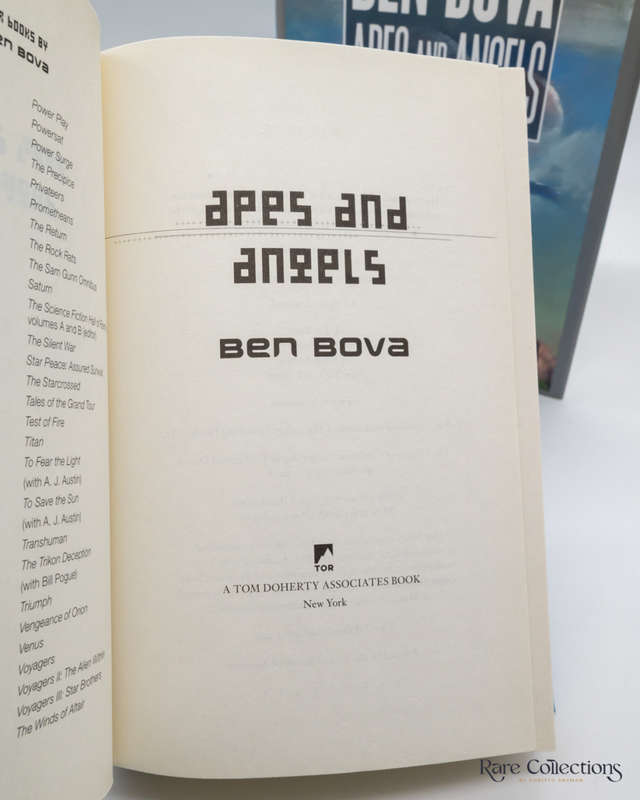 Apes and Angels (#3 Star Quest Trilogy) by Ben Bova - signed