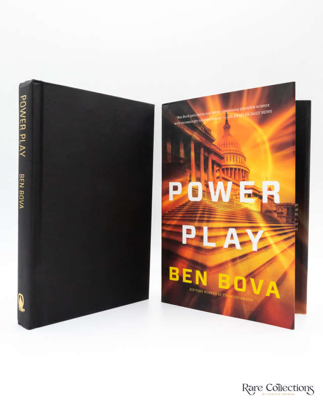 Power Play (Jake Ross #1) by Ben Bova - signed