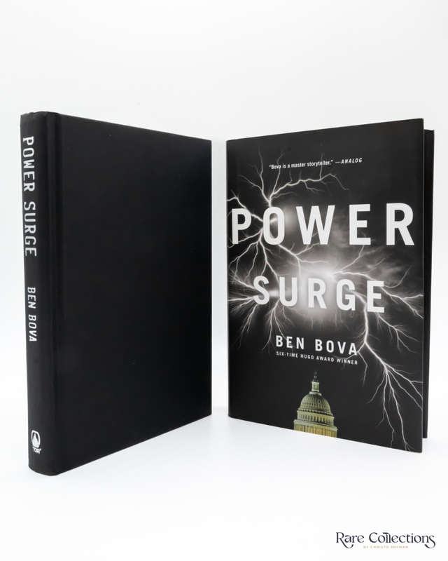 Power Surge (Jake Ross #2) by Ben Bova - signed