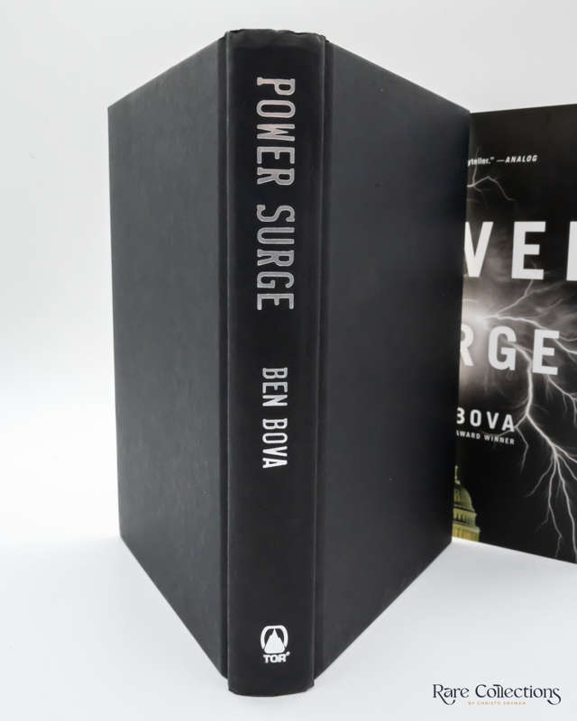 Power Surge (Jake Ross #2) by Ben Bova - signed