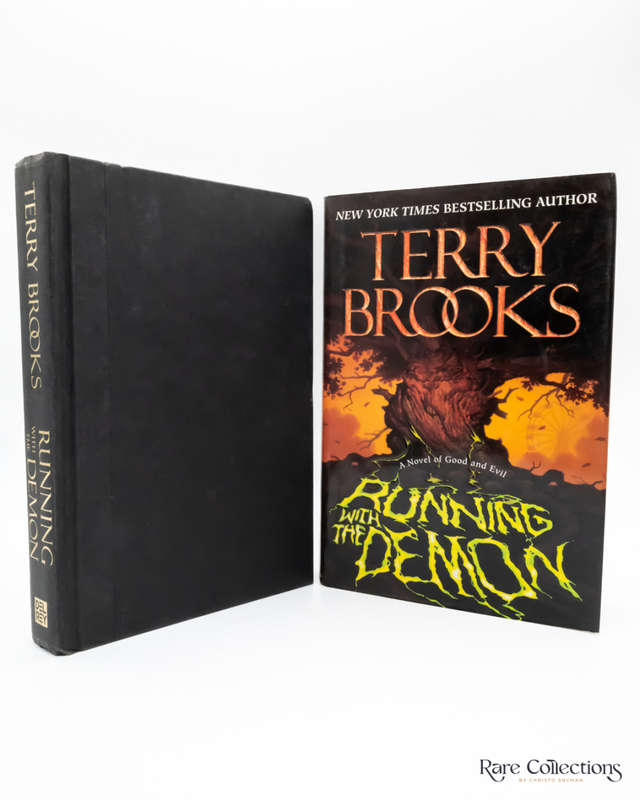 Running with the Demon (#1 Word and Void) by Terry Brooks - signed