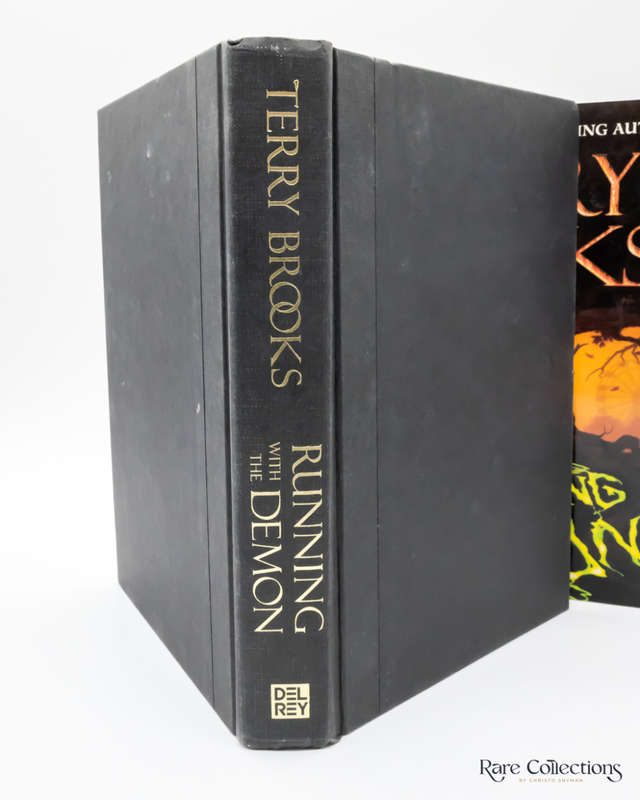 Running with the Demon (#1 Word and Void) by Terry Brooks - signed