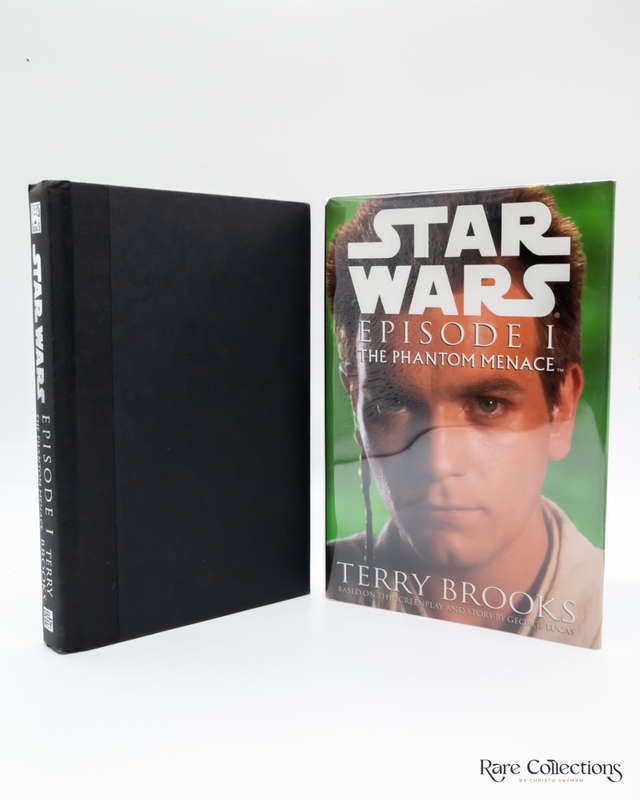 Star Wars: the Phantom Menace by Terry Brooks - signed (slightly damaged DJ)