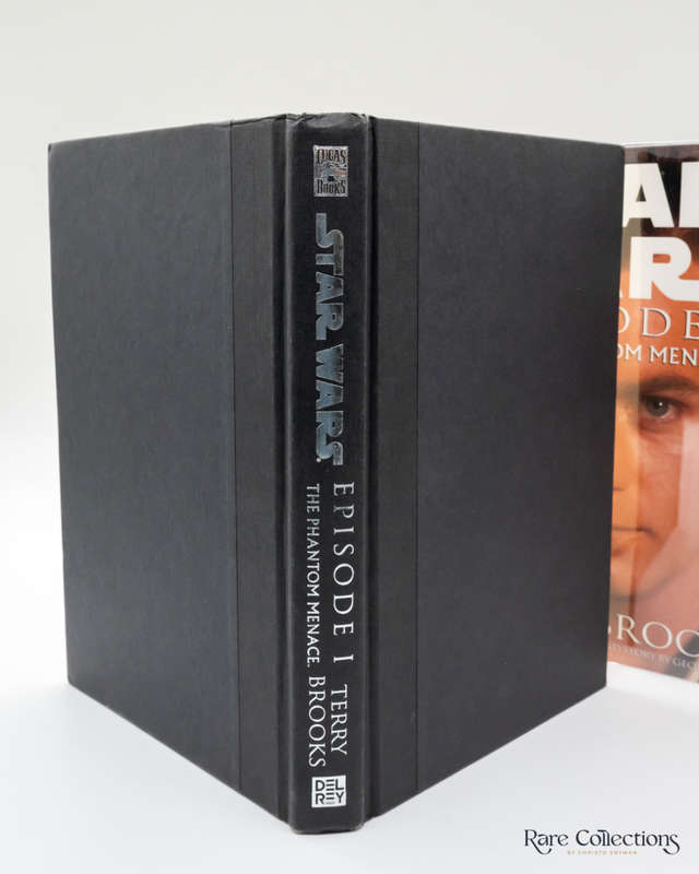 Star Wars: the Phantom Menace by Terry Brooks - signed (slightly damaged DJ)